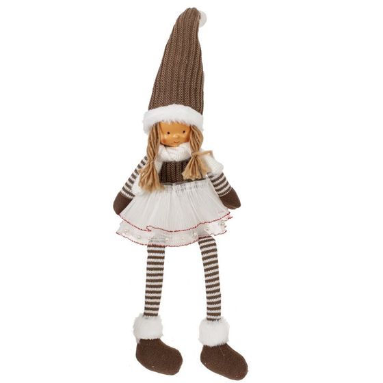 Игрушка набивная &quot;Девочка&quot;, L16 W8 H60/22 см, 4в.