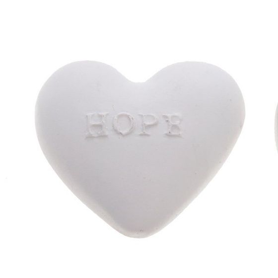 Фигурка декоративная &quot;Сердце&quot; (блок 24 шт), L5,8 W3 H6 см, 3 в.