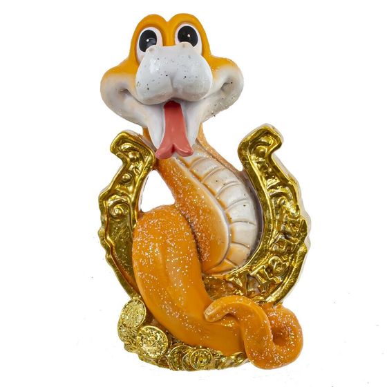 Фигурка декоративная &quot;Змея&quot;, L5,5 W5 H8 см, 4в.