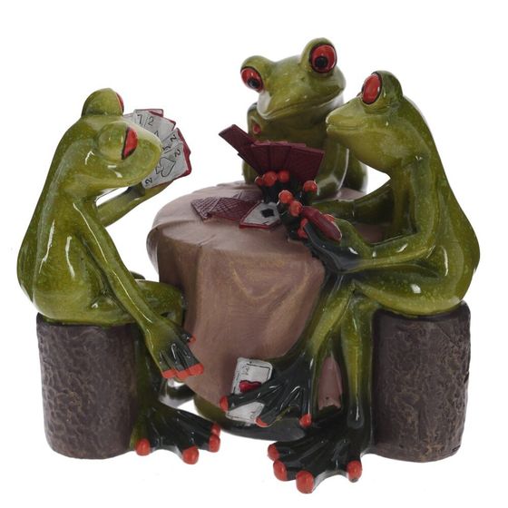 Фигурка декоративная &quot;Лягушки&quot;, L14,5 W14 H13 см