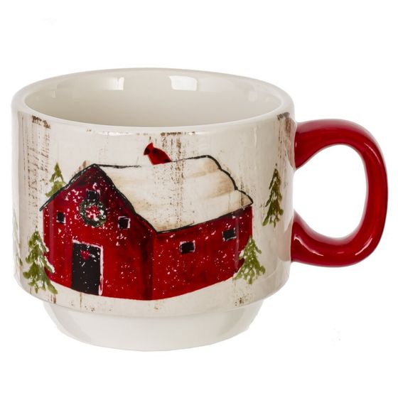 Набор из 3-х чашек на подставке (3x400 мл), L14,5 W12,5 H23 см