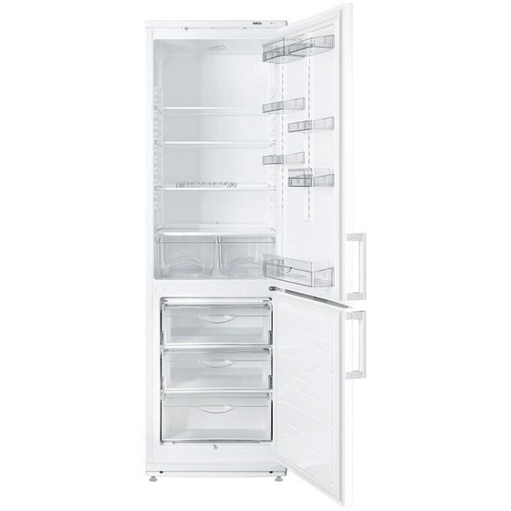 Холодильник ATLANT ХМ 4024-000, двухкамерный, класс А, 367 л, цвет белый