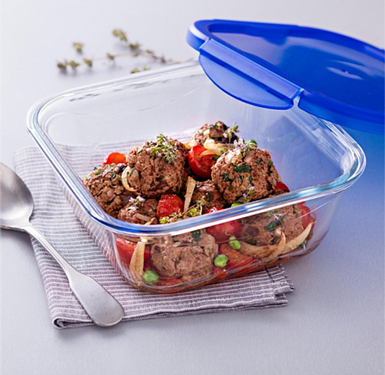 Блюдо для запекания и выпечки с крышкой COOK&amp;GO 21х21см квадратное