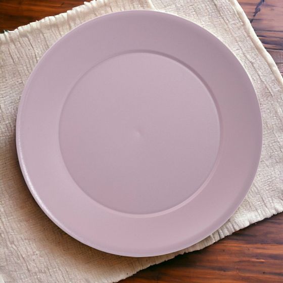 Набор тарелок обеденных SERVICE розовых 6шт 23.5см круглых