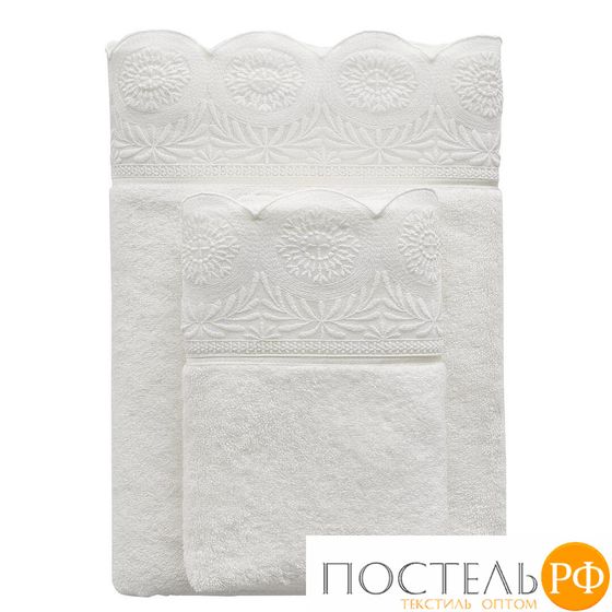 1010G10112109 Полотенце Soft cotton QUEEN молочный 85X150