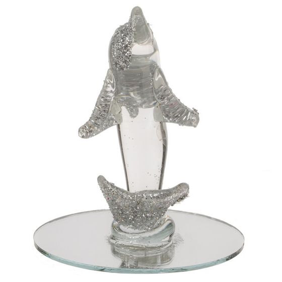 Фигурка декоративная &quot;Дельфин&quot;, Д4,5 Ш4,5 В5,5 см