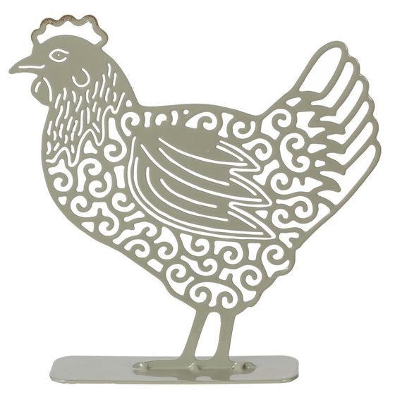 Фигурка декоративная &quot;Курица&quot;, L17 W3,5 H18 см