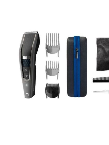 Триммер Philips HC7650/15 аккум./сеть (насадок 3шт) черный