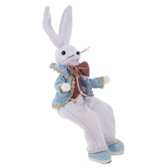 Игрушка набивная &quot;Заяц&quot;, L17 W12 H49/34,5 см