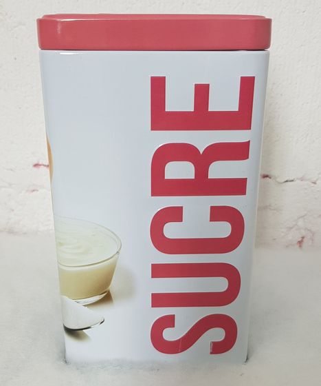 !09 Банка для хранения &quot;Sucke&quot;, металл, вертикальная