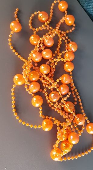 !09 Набор 2 штуки: Елочное украшение - бусы &quot;ШАРИКИ&quot; 2.7 м