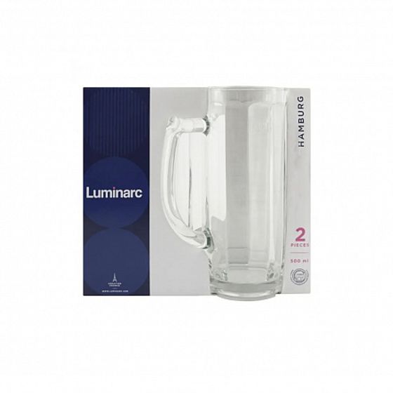 Набор кружек для пива ГАМБУРГ 2шт 500мл