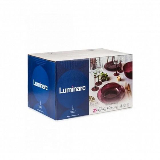 Столовый набор ИДИЛЛИЯ ЛИЛАК 25 предметов