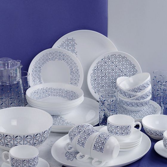 Набор столовый DIWALI CARINOSA BLUE 46 предметов