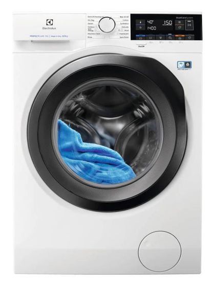 Стиральная машина Electrolux PerfectCare 700 EW7WO368S, с паром, стирка 8кг, сушка 5кг, 1600об/мин, с английской панелью управления