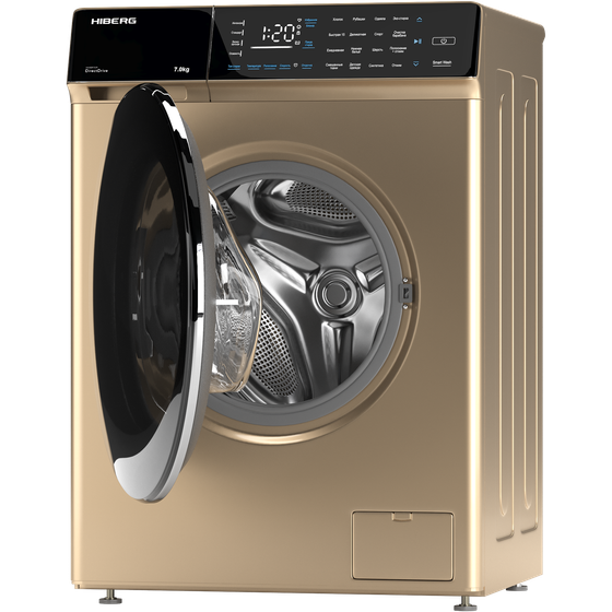 Стиральная машина Hiberg i-DDQ9-712 G, 7кг, 1200об/мин