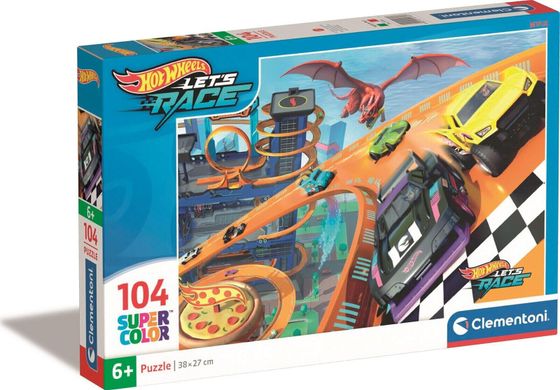 Clementoni Clementoni Пазл 104 шт. SuperColor Hot Wheels 25760