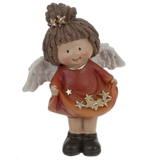 Фигурка декоративная &quot;Девочка-Ангел&quot;, L7 W4 H9 см, 4в.