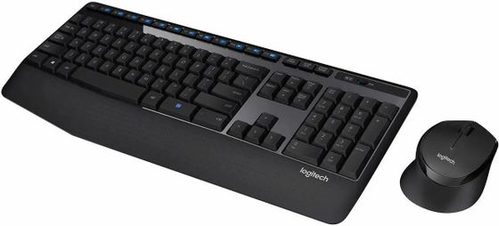 Клавиатура+мышь Logitech MK345 беспроводной черный (920-008534)
