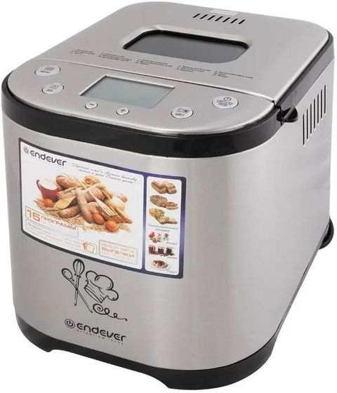 Хлебопечь Endever Skyline MB-52 710Вт серебристый