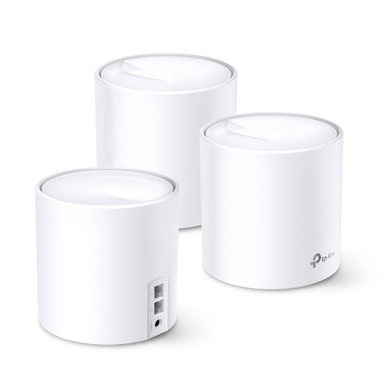 Mesh-система TP-Link Deco X60 AX5400 10/100/1000BASE-TX белый (3шт) (DECO X60(3-PACK))