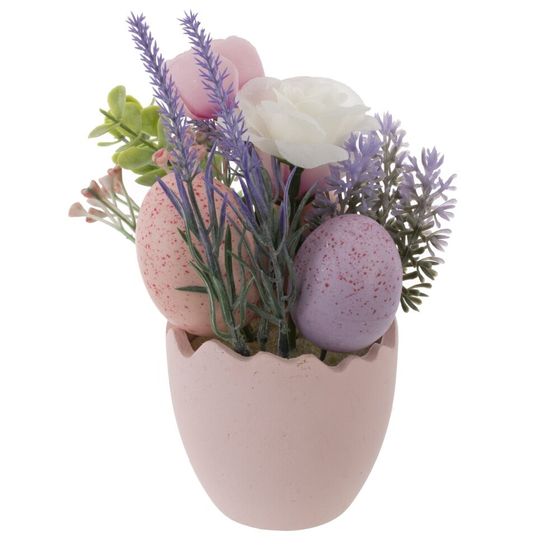 Цветочная композиция "Пасхальная", L10 W12 H18 см