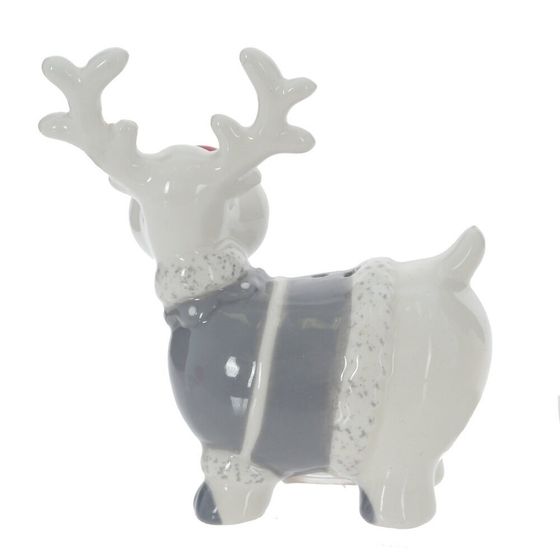 Набор: солонка и перечница &quot;Северный олень&quot;, L8 W4 H8,5 см, 2в.