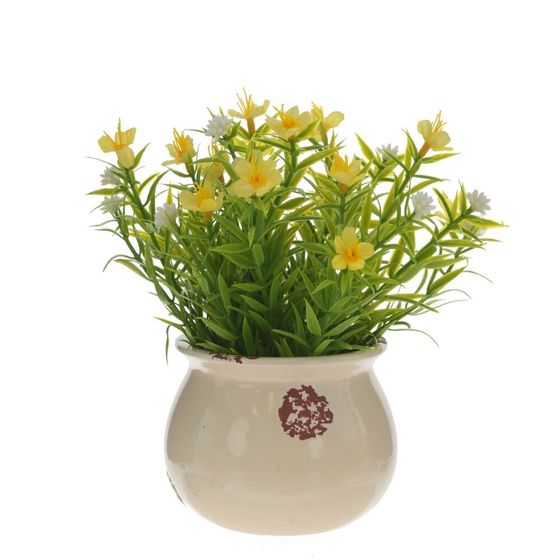 Цветочная композиция, L14 W14 H17 см, 4в.