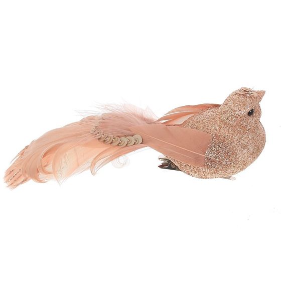 Изделие декоративное &quot;Птичка&quot;, L11 W4 H4 см, 6в.