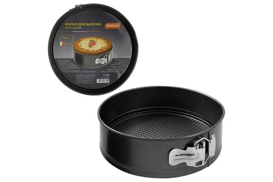 Форма для выпечки Mallony KR-4003 007729 d22см черный
