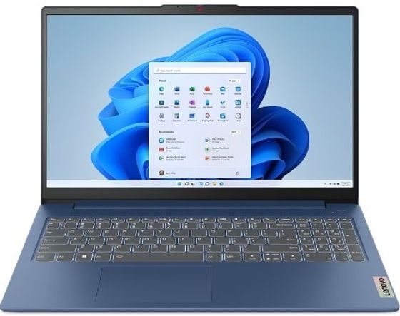 Ноутбук 15.6&quot; Lenovo IdeaPad Slim 3 15IAH8 темно-синий i5-12450H 8Gb/512Gb UHDGr noOS (83ER0033RM)