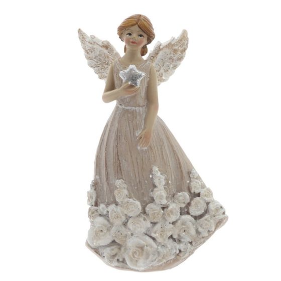 Фигурка декоративная &quot;Ангел&quot;, L5 W3,5 H9 см, 2в.