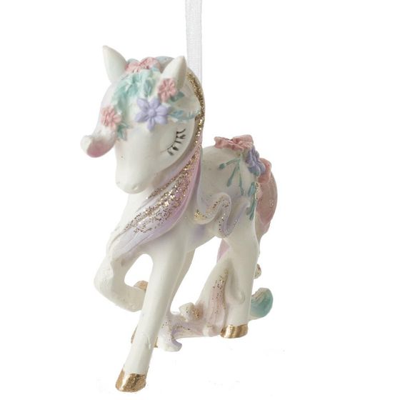 Фигурка декоративная подвесная &quot;Лошадка&quot;, L7,5 W2 H8 см