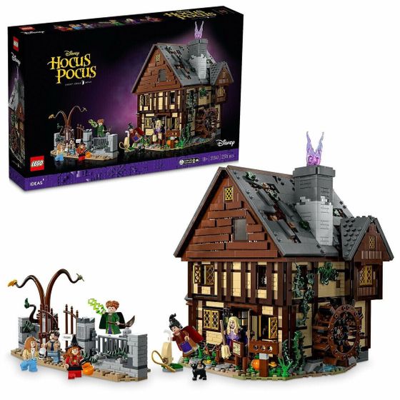 Строительный набор Lego Disney Hocus Pocus - Sanderson Sisters&#39; Cottage 21341 2316 Предметы