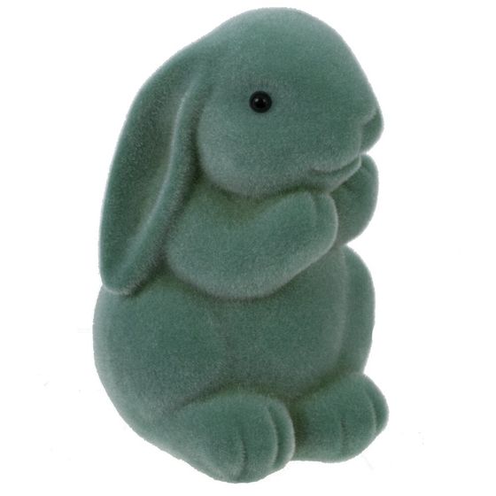 Фигурка декоративная "Заяц", L7,5 W7 H11 см, 2в.