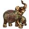 Фигурка декоративная &quot;Слоны&quot;, Д14,5 Ш8,5 В16 см