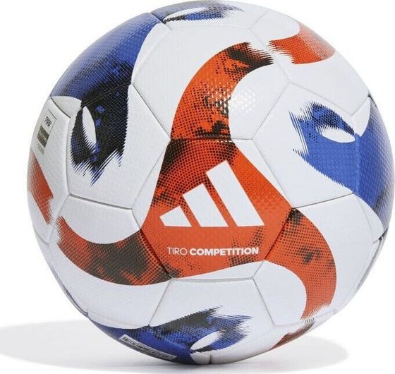 Adidas Futbolas futbolas adidas Tiro konkursas balta-mėlyna-raudona HT2426 - 4