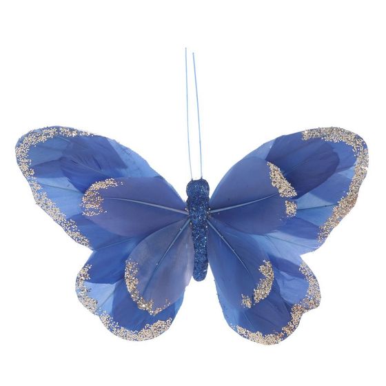 Изделие декоративное &quot;Бабочка&quot;, L13 W14 H2,5 см, 3в.