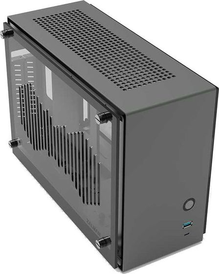 Корпус Zalman M2 Mini Gray серый без БП miniITX 1xUSB3.0