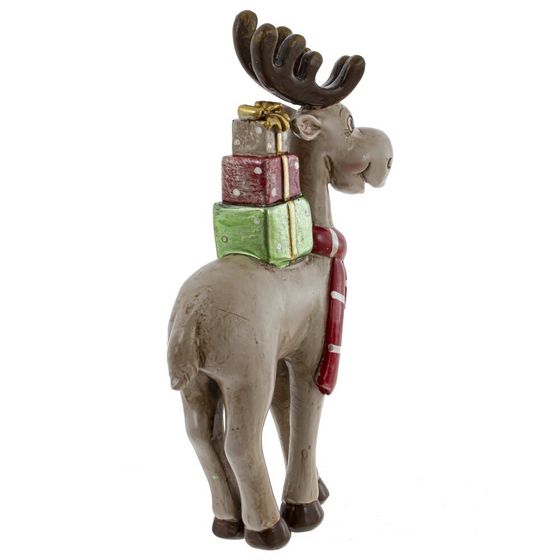 Фигурка декоративная &quot;Олень&quot;, L9,5 W3,5 H16 см, 2в.