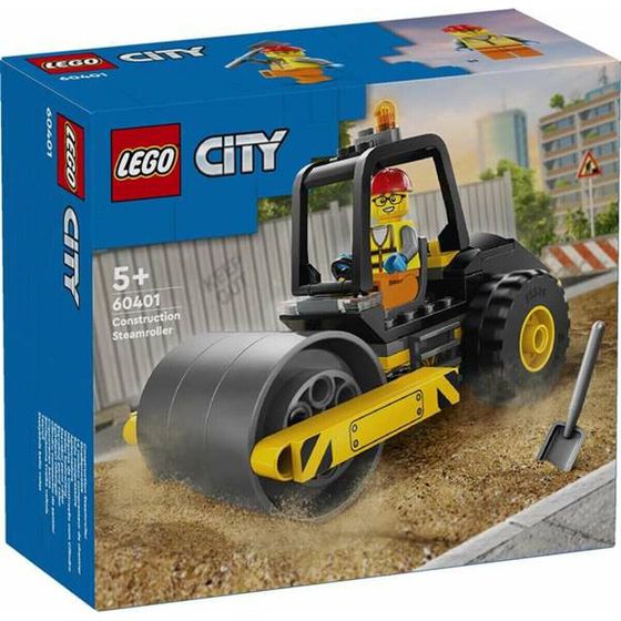 Строительный набор Lego 60401 - Construction Steamroller Разноцветный 78 Предметы