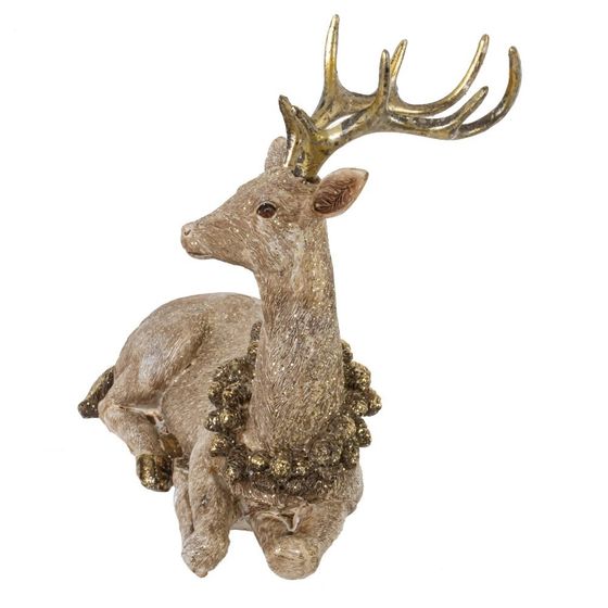 Фигурка декоративная &quot;Олень&quot;, L21,5 W15 H20 см