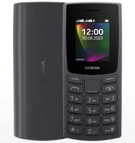 Мобильный телефон Nokia 106 TA-1564 DS EAC черный (1GF019BPA2C02)