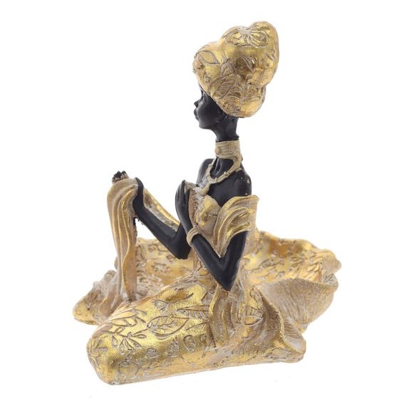 Фигурка декоративная &quot;Африканка&quot;, L15,5 W11 H14 см