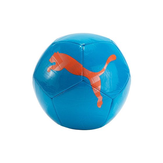 PUMA Size 5 Soccer Microfiber Synthetic Leather Machine Stitched Soccer Ball Unisex Shimmery Blue