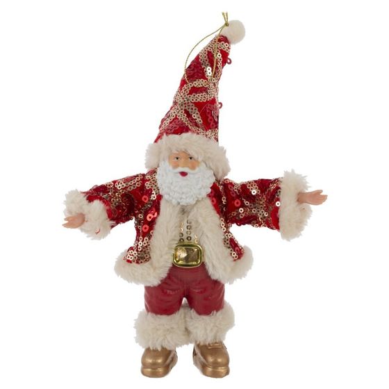 Дед Мороз L11 W4 H24 см