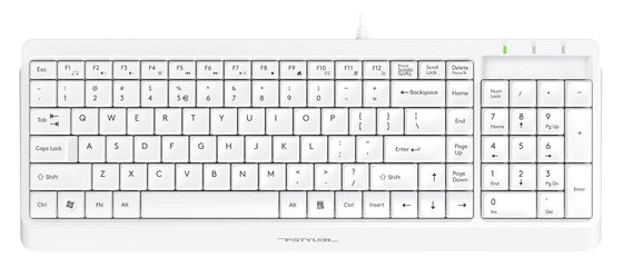 Клавиатура A4Tech Fstyler FK15 проводная белый