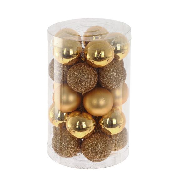 Набор из 25шт Украшение новогоднее &quot;Шар&quot;, D 3 см, L8 W8 H13 см