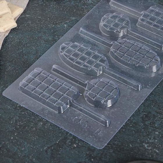 !09 Набор 2 штуки - Форма для шоколада и конфет «Шоколад фигурный», 22×13 .