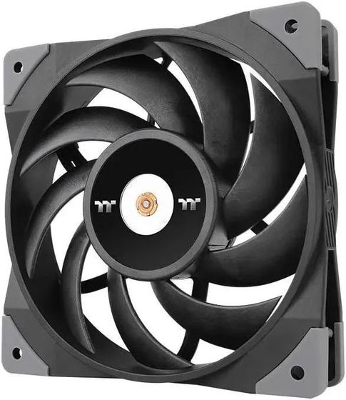 Вентилятор Thermaltake Toughfan 14 140х140x25 черный 4-pin 33.2дБ (CL-F118-PL14BL-A) Ret